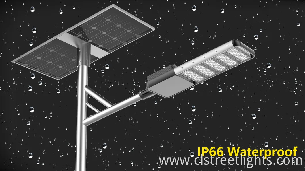 30W 40W 50W 60W 80W 100W High Quality LED Solar Street Light Split Type with Aluminum Outshell